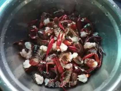 Make Sour soup mint lobster step 0