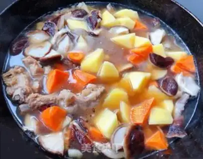 Make Crackers for mushroom potatoes and carrots step 7