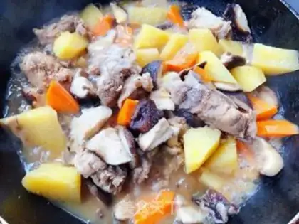 Make Crackers for mushroom potatoes and carrots step 8