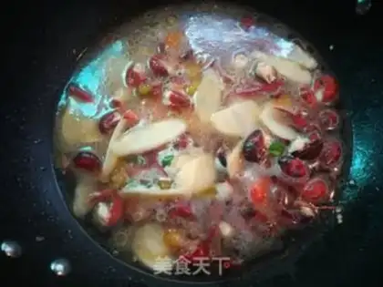 Make Sour soup mint lobster step 5
