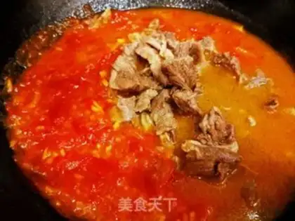 Make Tomato oxen step 5