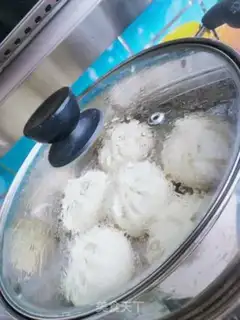 Make Shrimp buns step 9