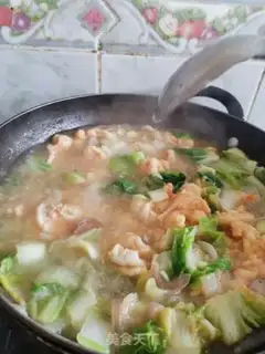 Make Fresh shrimp smooth soup step 12