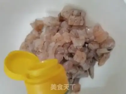 Make Pork shrimp corn dumplings step 6