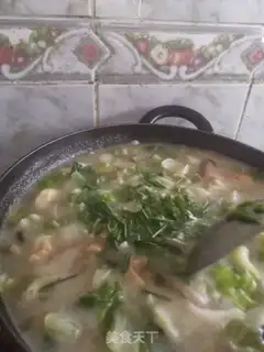 Make Fresh shrimp smooth soup step 13