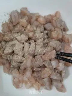 Make Pork shrimp corn dumplings step 7