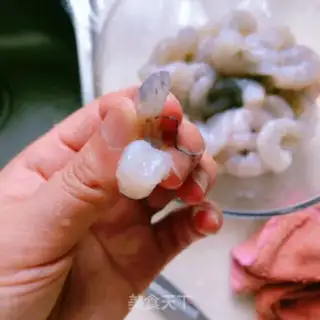 Make Shrimp slurry quinoa step 5