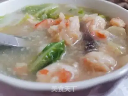Make Fresh shrimp smooth soup step 16