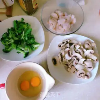 Make Shrimp slurry quinoa step 7
