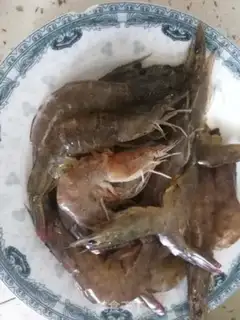 Make Garlic shrimp step 0