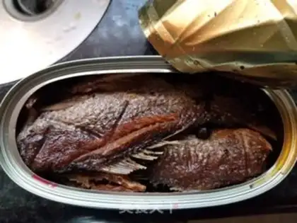 Make The beanfish fried the bitter melon step 2