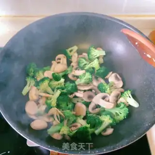 Make Shrimp slurry quinoa step 11