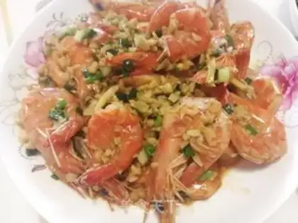 Make Garlic shrimp step 5
