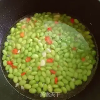 Make Clear the soybeans step 4