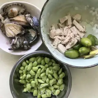 Make Abalone olive skinny broth step 0