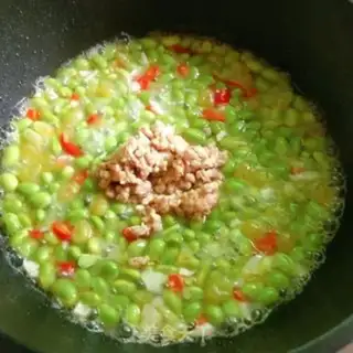 Make Clear the soybeans step 6