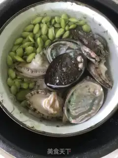 Make Abalone olive skinny broth step 1