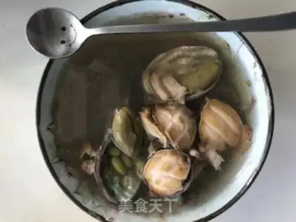 Make Abalone olive skinny broth step 3
