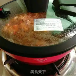 Make Quail egg red pork step 12