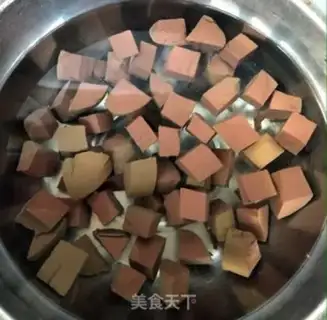 Make Sour duck blood step 2