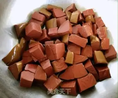 Make Sour duck blood step 3