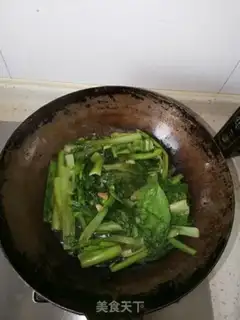 Make Garlic cabbage step 4