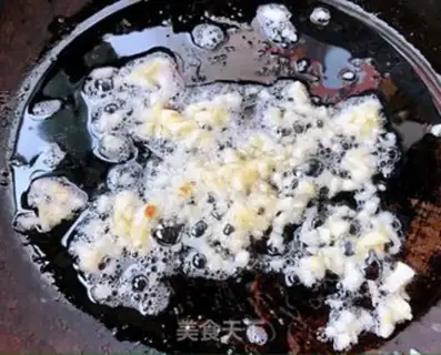 Make Weenie fried silk step 4