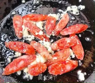 Make Weenie fried silk step 5