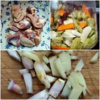 Make Sourbeans, fried chicken step 0