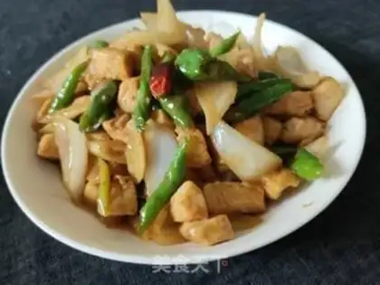 Make Onion pepper fried chicken step 23