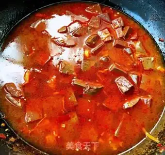 Make Sour duck blood step 8