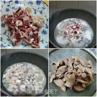 Make Sourbeans, fried chicken step 1
