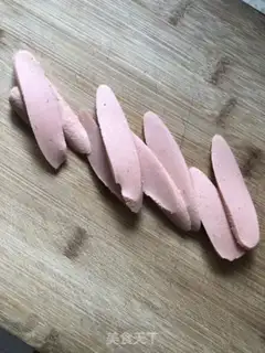 Make Ham sausage toast step 0