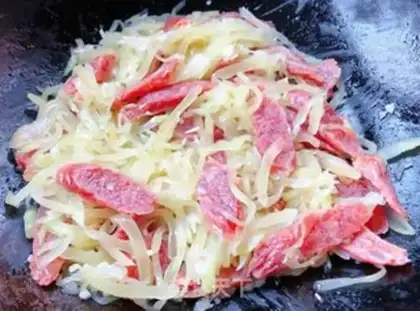 Make Weenie fried silk step 8