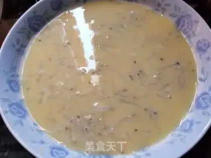 Make White fish, three eggs step 3