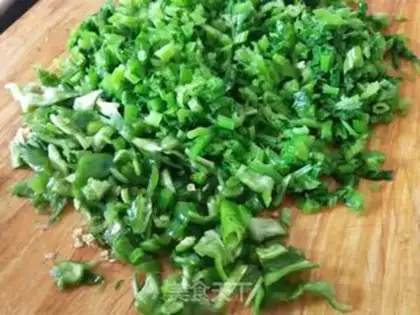 Make Celery pepper dumplings step 3