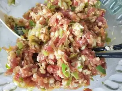Make Celery pepper dumplings step 5