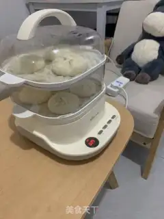 Make Meat buns step 7