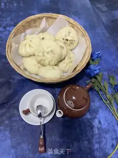 Make Meat buns step 8