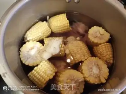 Make Crumb corn soup step 1