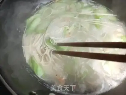 Make Smelt eggs with noodle soup step 8