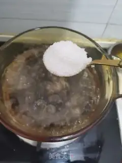 Make The yogurt hit the black powder step 2