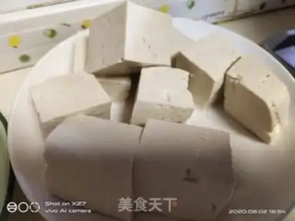 Make Old tofu step 1