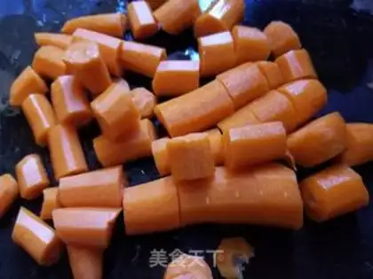 Make ♪ The green bean carrot soup ♪ step 3