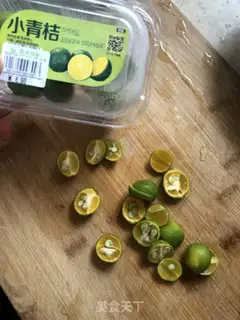 Make An orange tea step 1