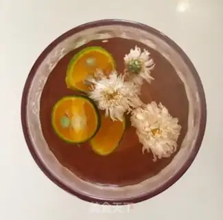 Make An orange tea step 3