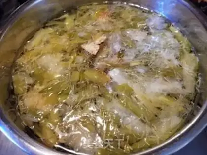 Make ♪ The green bean carrot soup ♪ step 8