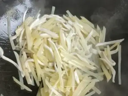 Make Puffed potatoes step 6