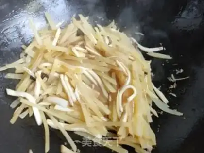 Make Puffed potatoes step 7