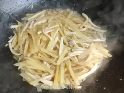 Make Puffed potatoes step 9